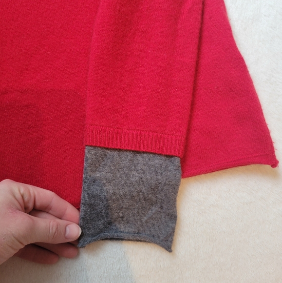 Zadig and Voltaire red cashmere sweater - Picture 3 of 7